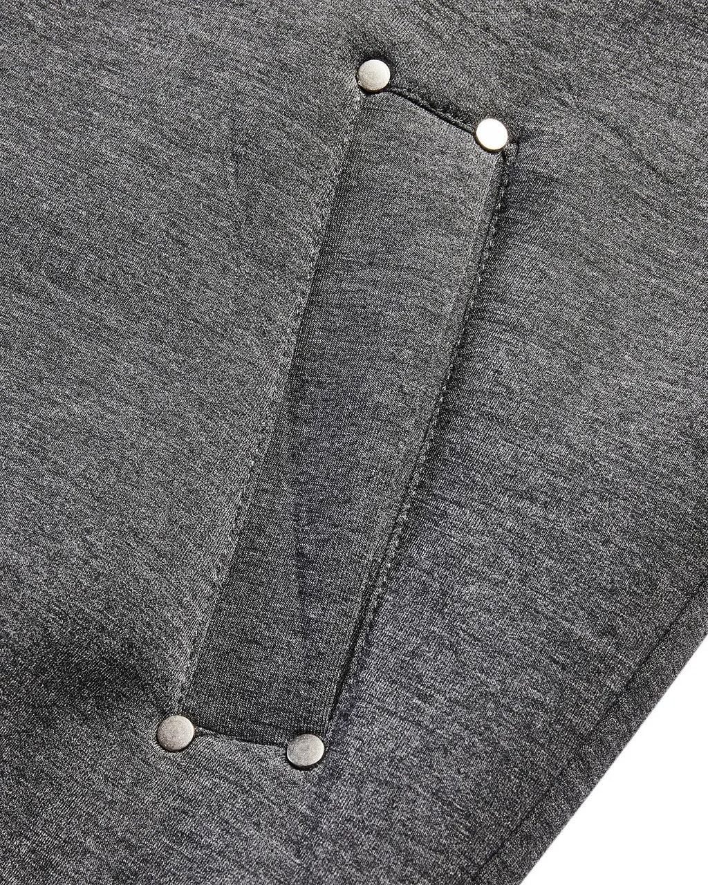 INFLATION Grey Boxy Zip Up Hoodies