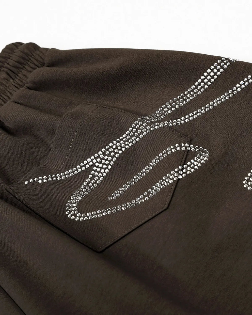 Rhinestone Baggy Joggers | Inflation Streetwear