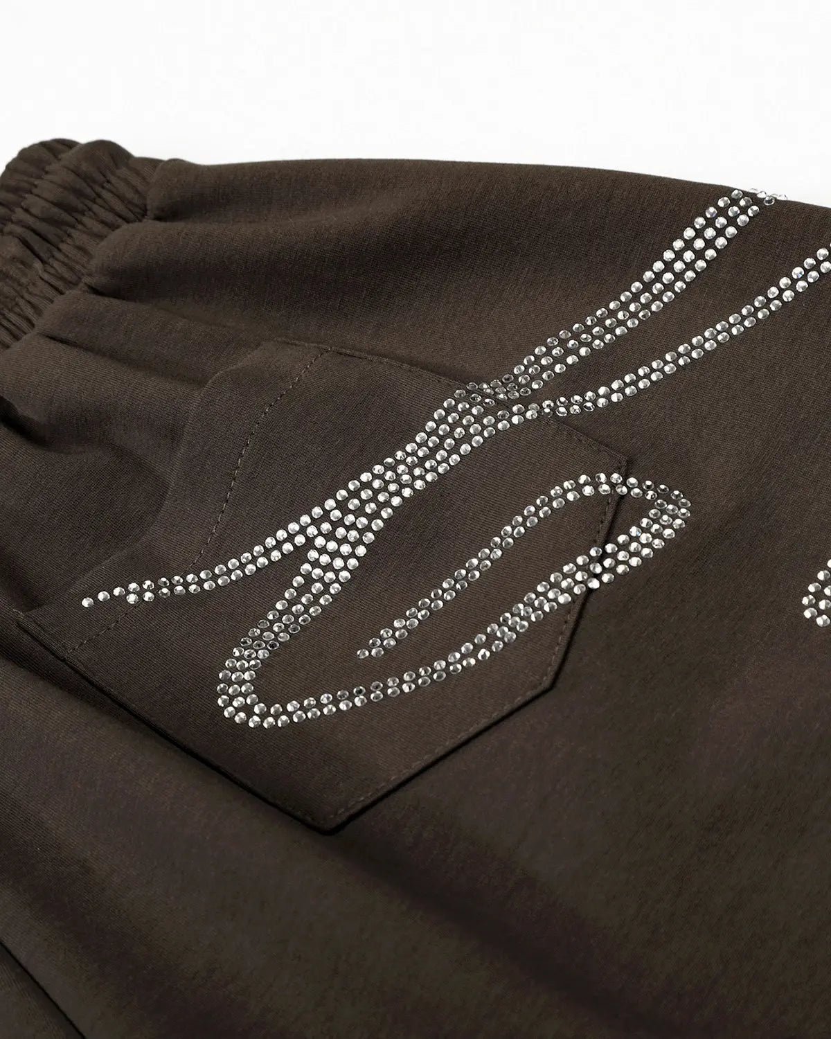 Rhinestone Baggy Joggers | Inflation Streetwear