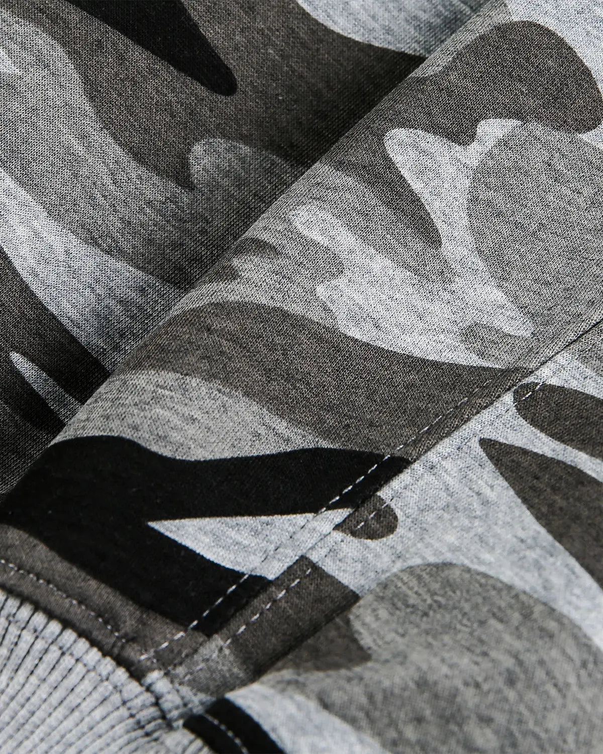 Cropped Camouflage Zip Up Hoodie | Inflation Streetwear