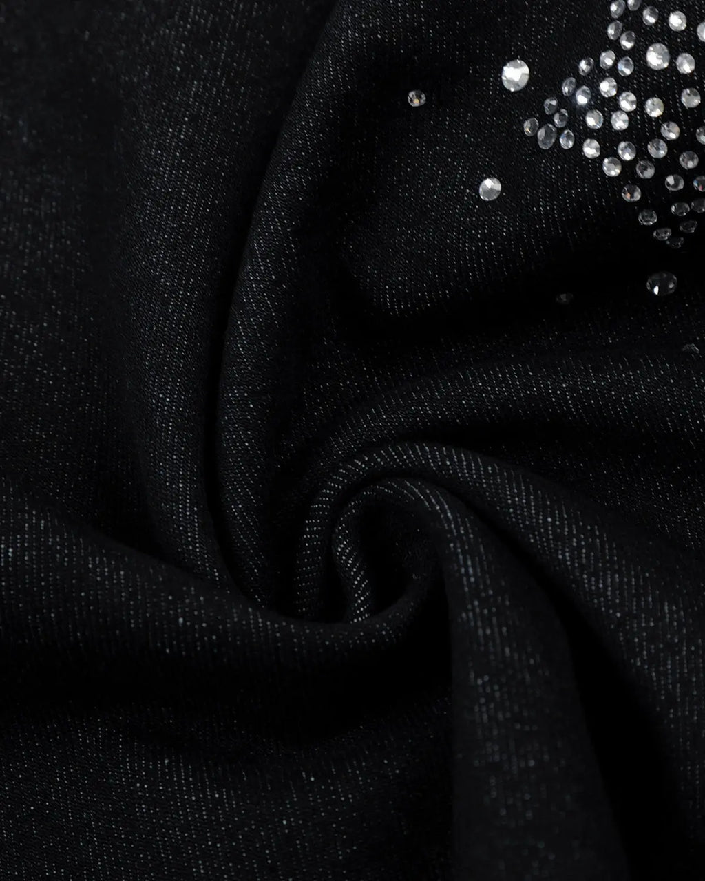 Star Rhinestone Denim Shorts | Inflation Streetwear