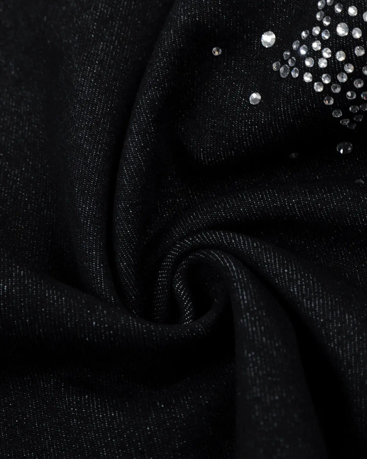 Star Rhinestone Denim Shorts | Inflation Streetwear