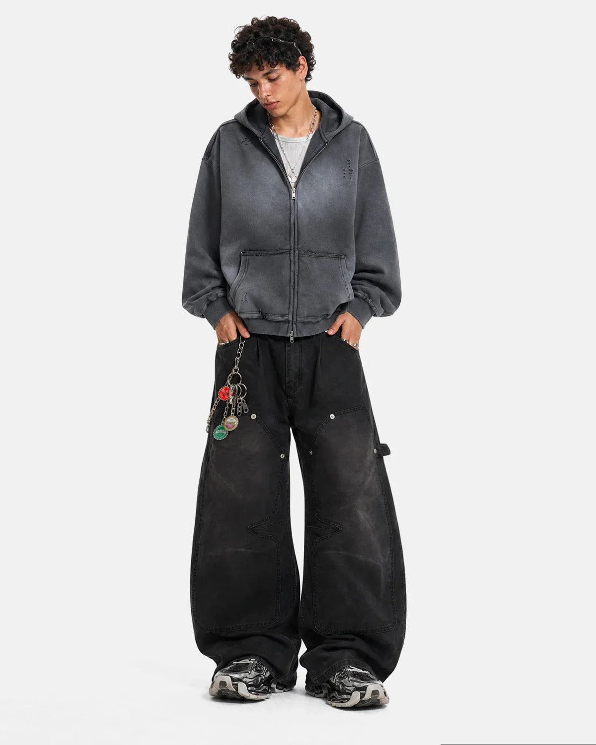 Washed Barrel Cargo Pants | Inflation Streetwear