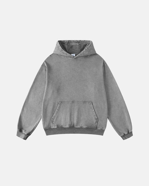 Acid Washed French Terry Hoodies | Inflation Streetwear