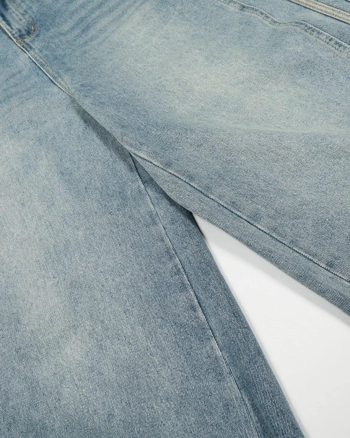Acid Wash Striped Side Baggy Jeans | Inflation Streetwear