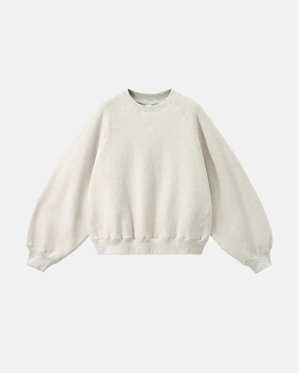 Batwing Sleeve Fleece Crewneck Sweatshirt | Inflation Streetwear
