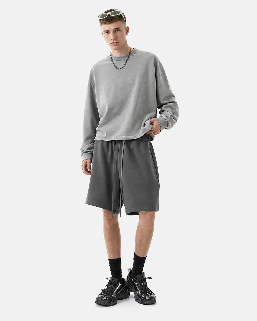 Heavyweight Drawstring Sweat Shorts | Inflation Streetwear