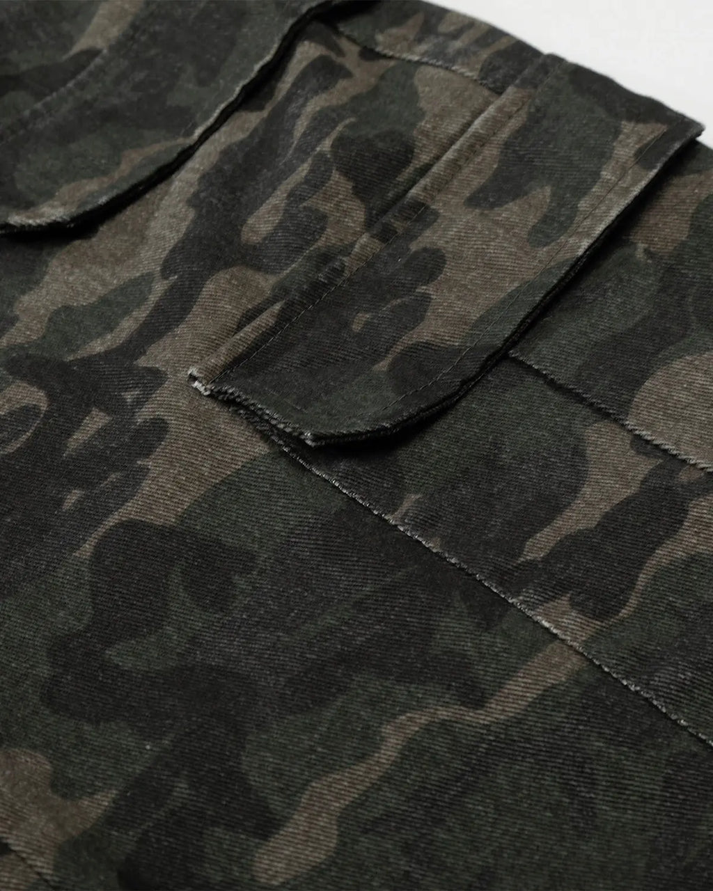 Multi Pockets Camo Cargo Pants | Inflation Streetwear