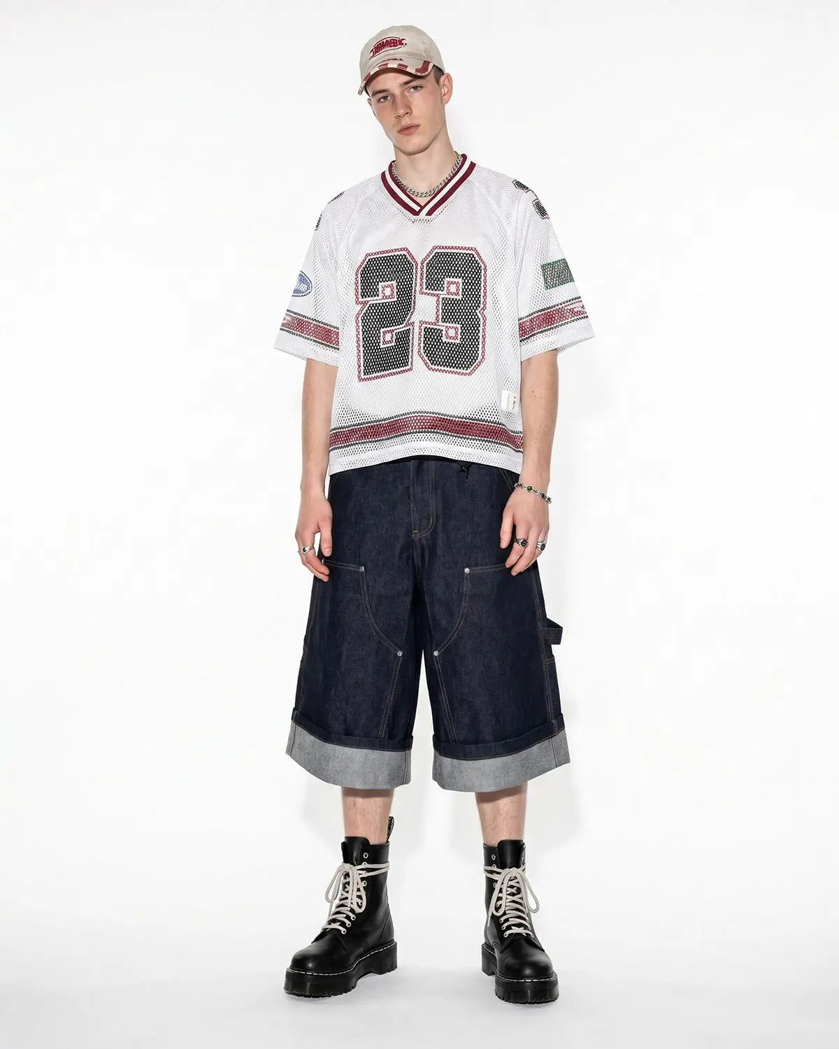 23 Jersey Mesh Print Tee | Inflation Streetwear
