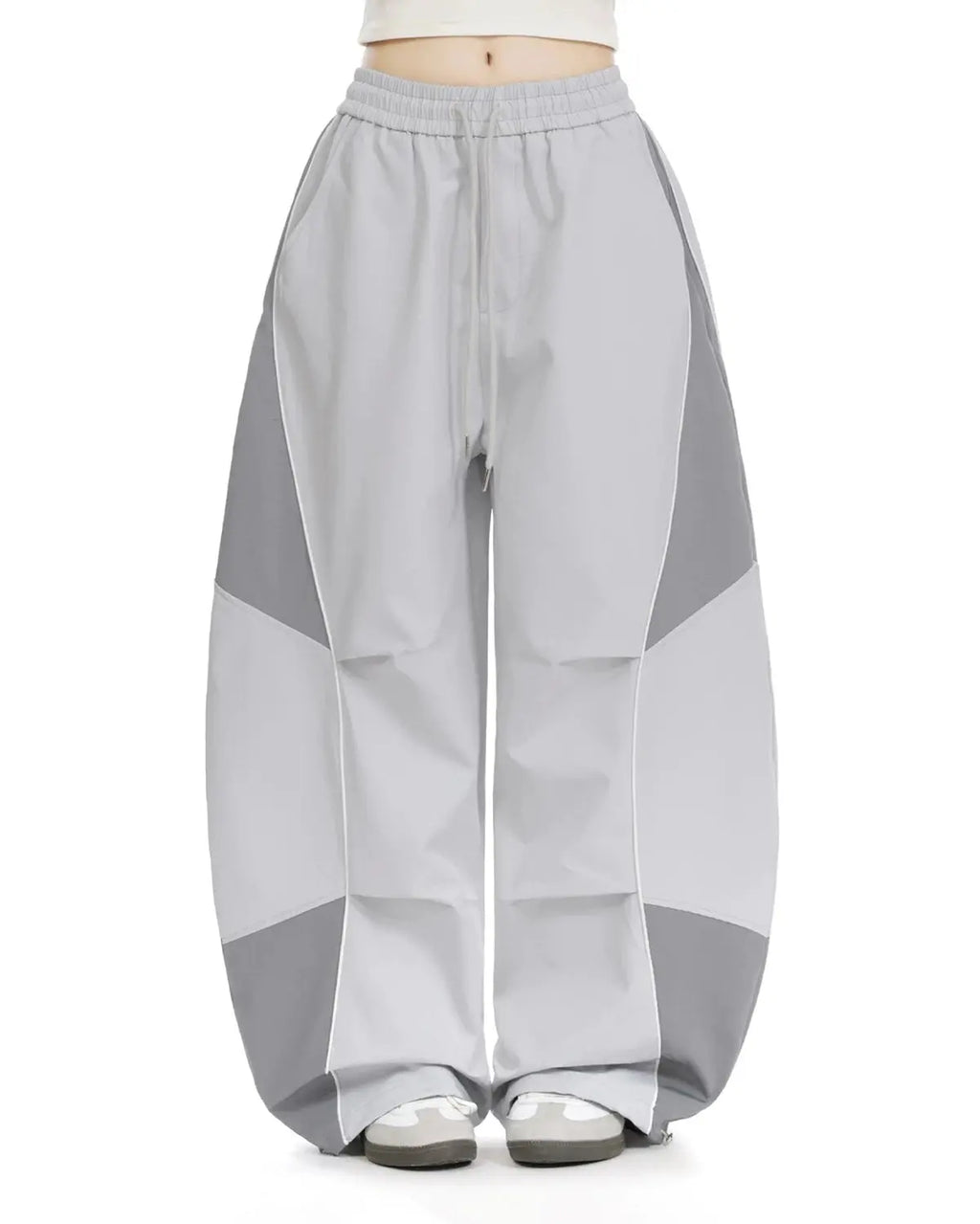 Contrast Panel Baggy Track Pants | Inflation Streetwear