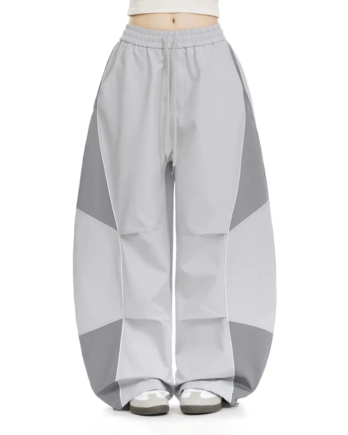 Contrast Panel Baggy Track Pants | Inflation Streetwear