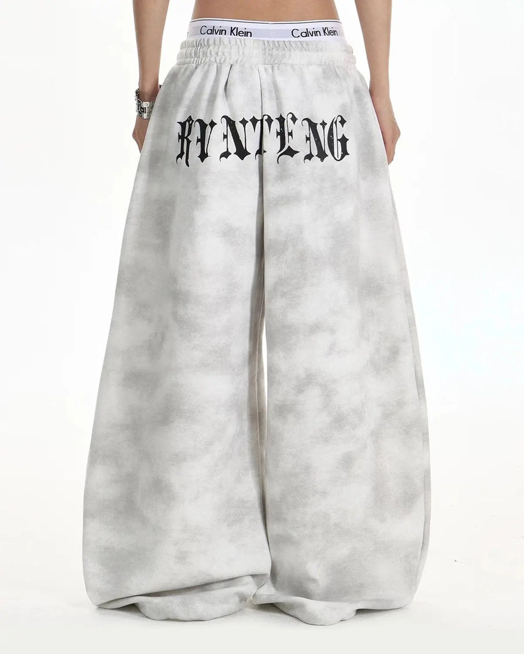 Washed Cross Barrel Sweatpants | Inflation Streetwear