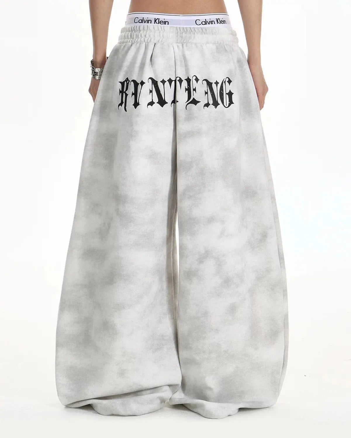 Washed Cross Barrel Sweatpants | Inflation Streetwear