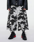 Glitter Camo Cargo Longline Shorts | Inflation Streetwear