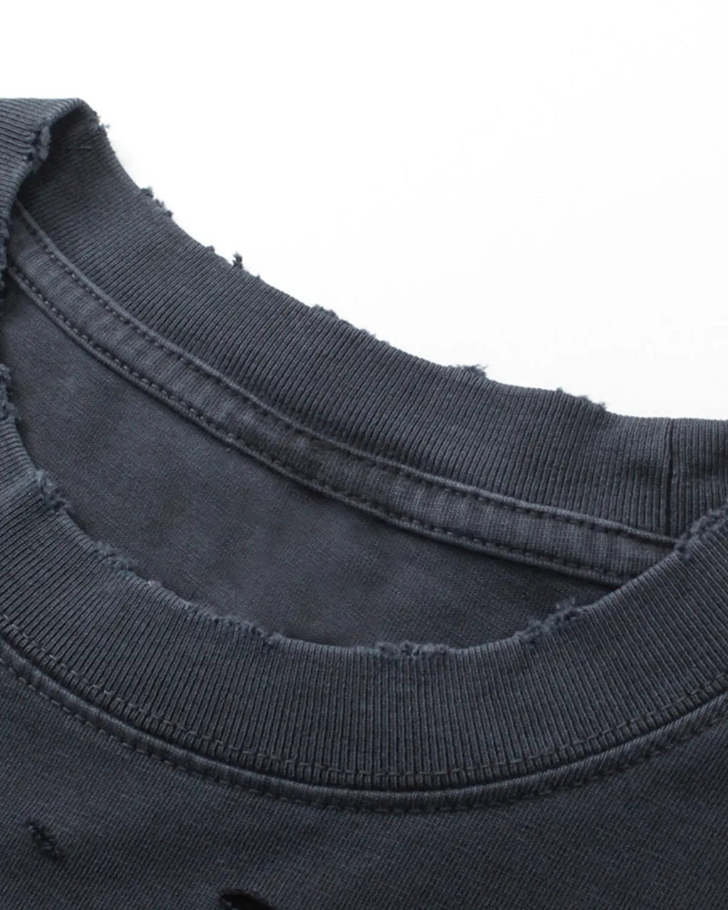 Ripped Distressed Washed Oversized T-Shirt | Inflation Streetwear