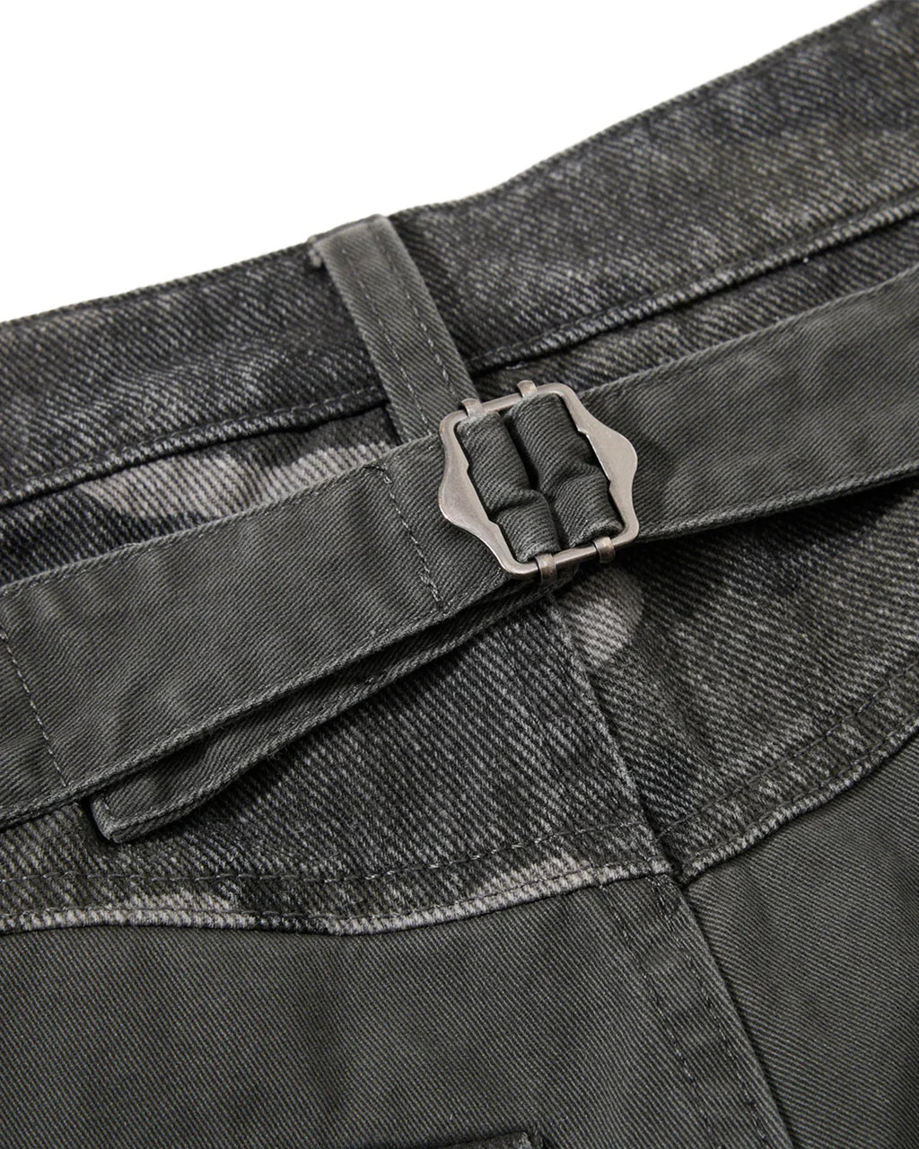 Camo Patchwork Barrel Pants | Inflation Streetwear