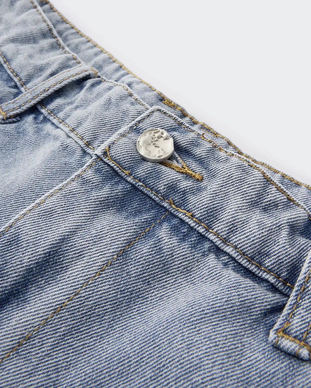 Acid Washed Distressed Barrel Jeans | Inflation Streetwear