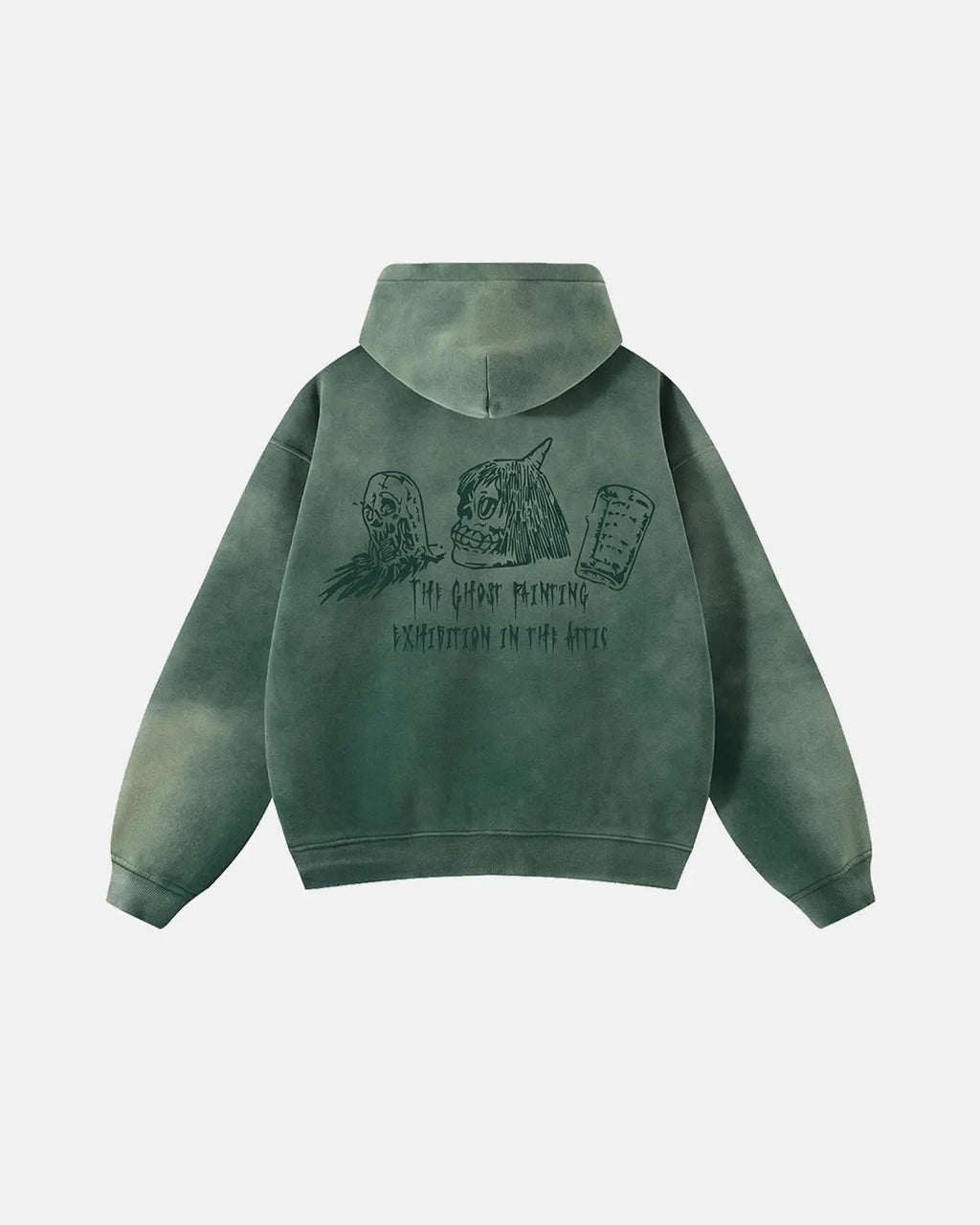 Graphic Monkey Wash Zip Up Hoodies | Inflation Streetwear