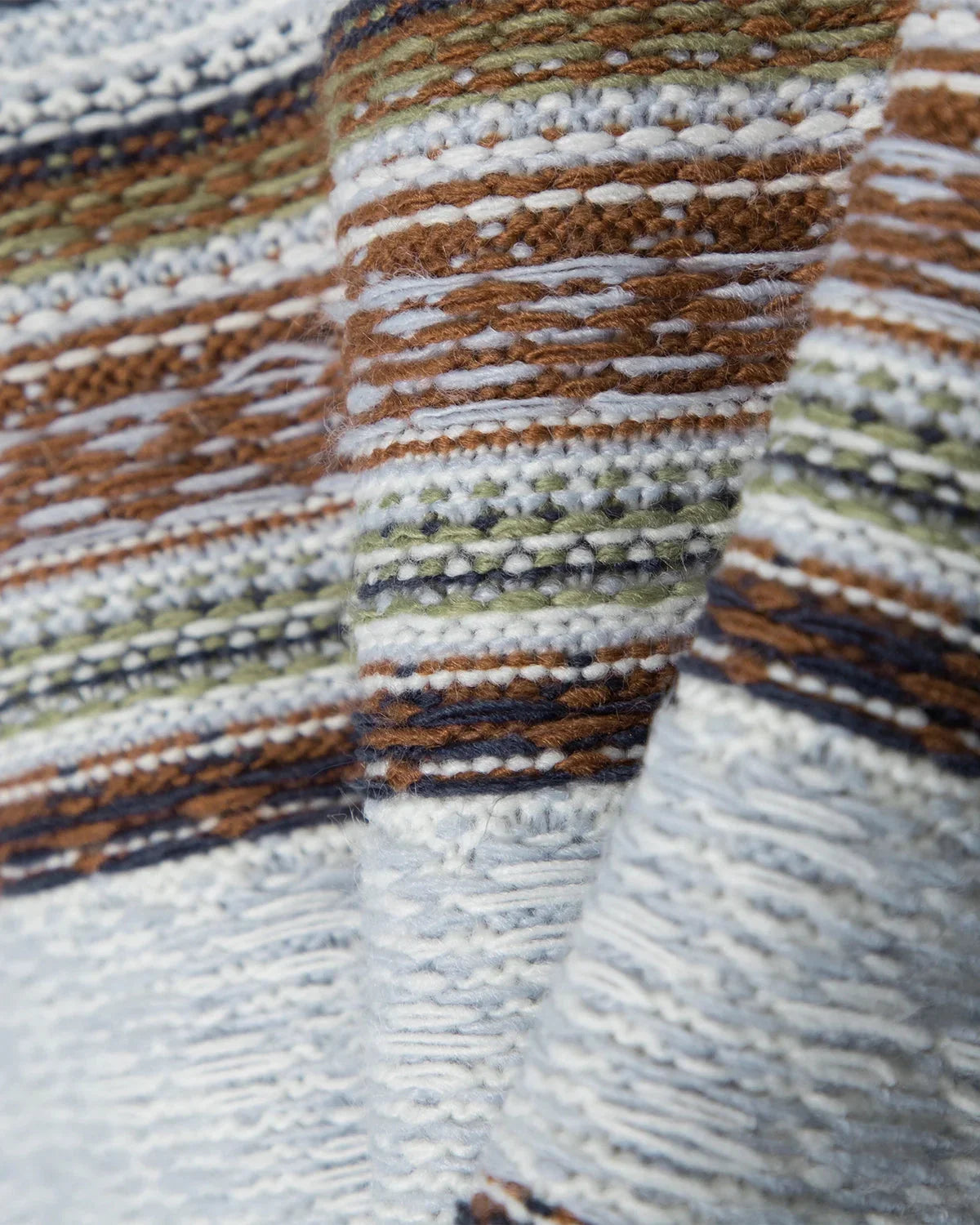 Round Neck Stripe  Jacquard Pullovers | Inflation Streetwear