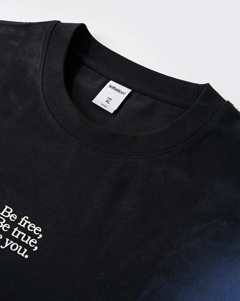 Iridescent Shimmer Oversized T-Shirt | Inflation Streetwear