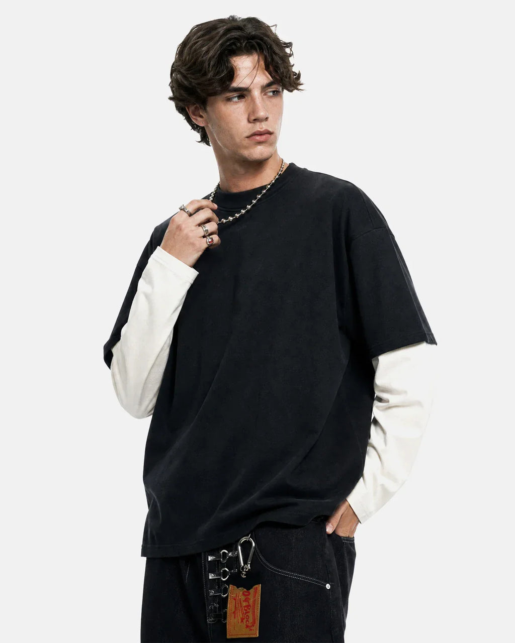 Color Block Long Sleeve Tees | Inflation Streetwear