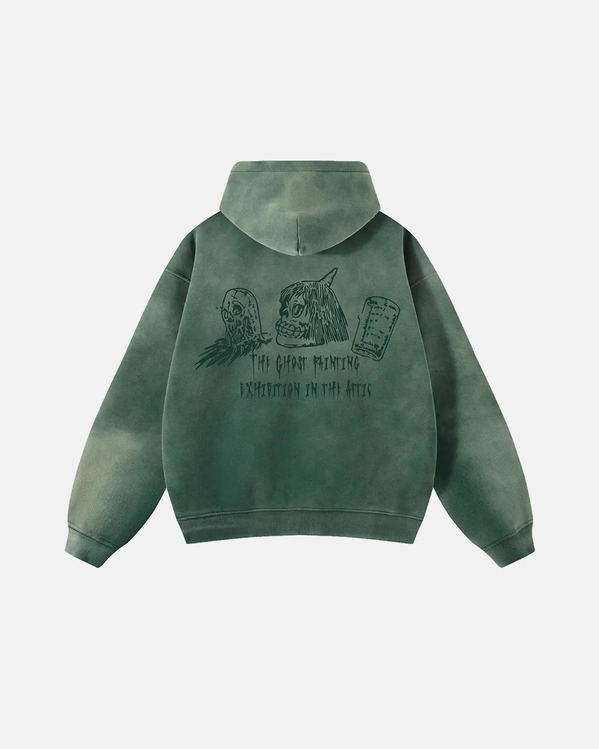 Graphic Monkey Wash Zip Up Hoodies | Inflation Streetwear