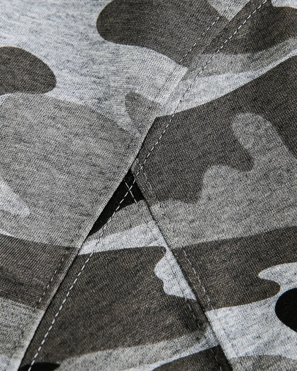 Cropped Camouflage Zip Up Hoodie | Inflation Streetwear