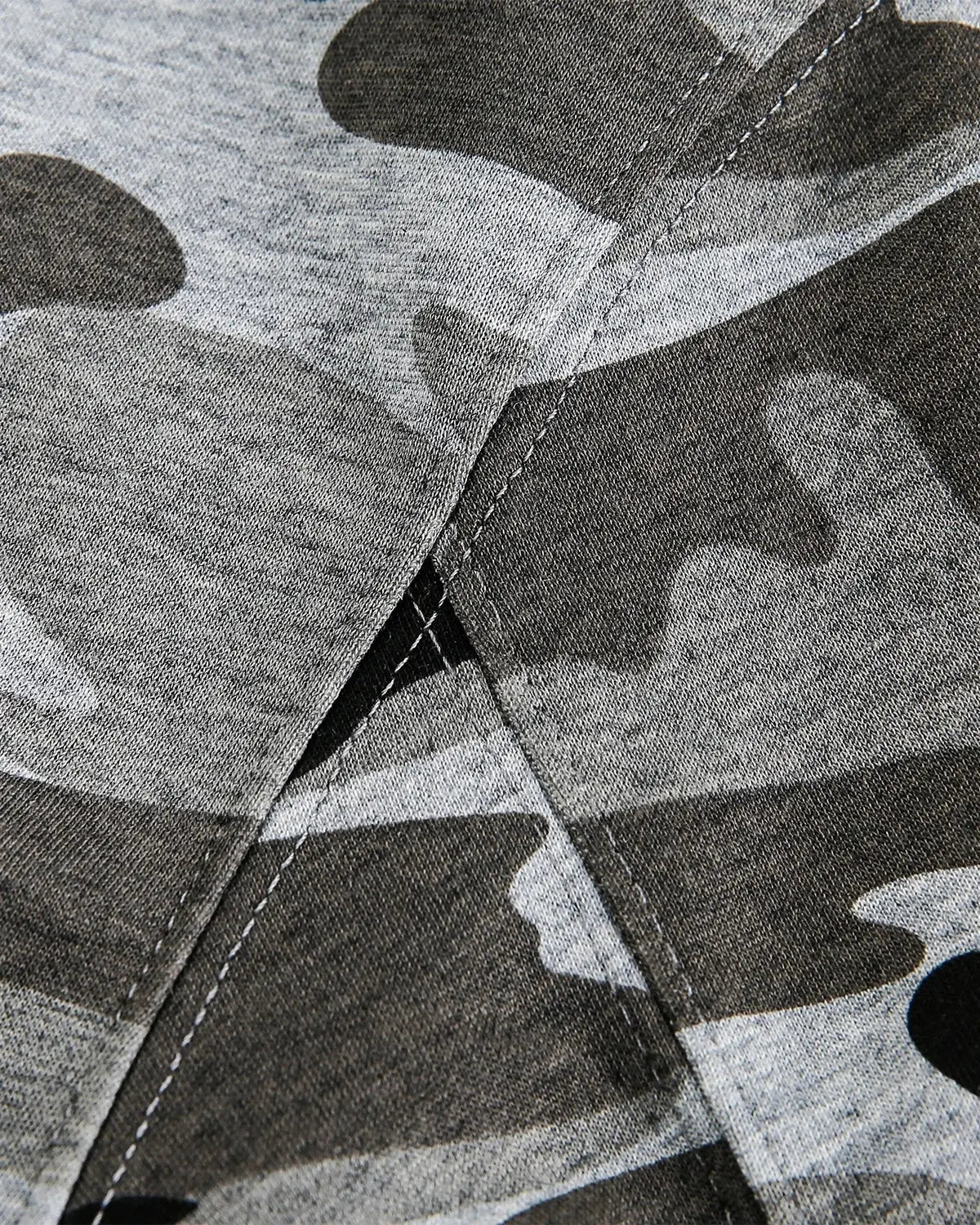 Cropped Camouflage Zip Up Hoodie | Inflation Streetwear