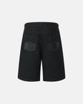 Black Baggy Long Jorts | Inflation Streetwear
