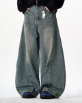 Vintage Washed Barrel Jeans | Inflation Streetwear