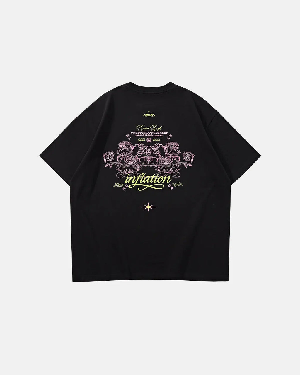 "Money on the Way" Cotton T-shirt | Inflation Streetwear