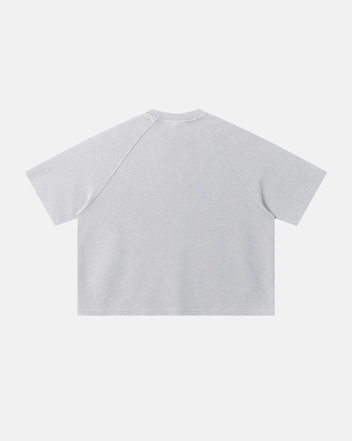 Washed Graphic Boxy Waffle T-Shirt | Inflation Streetwear