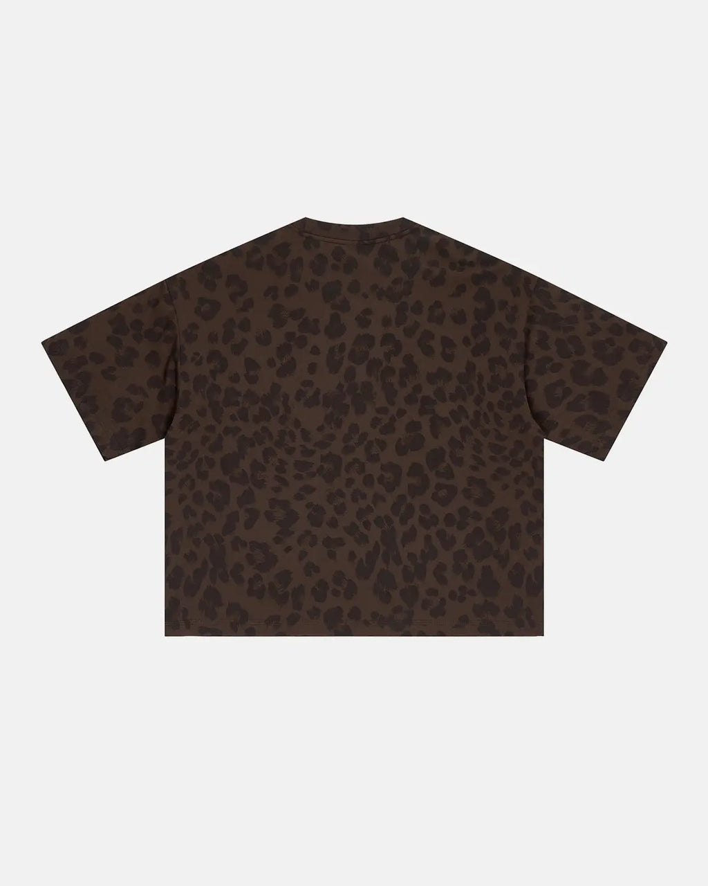 Leopard Print Boxy T-Shirt | Inflation Streetwear