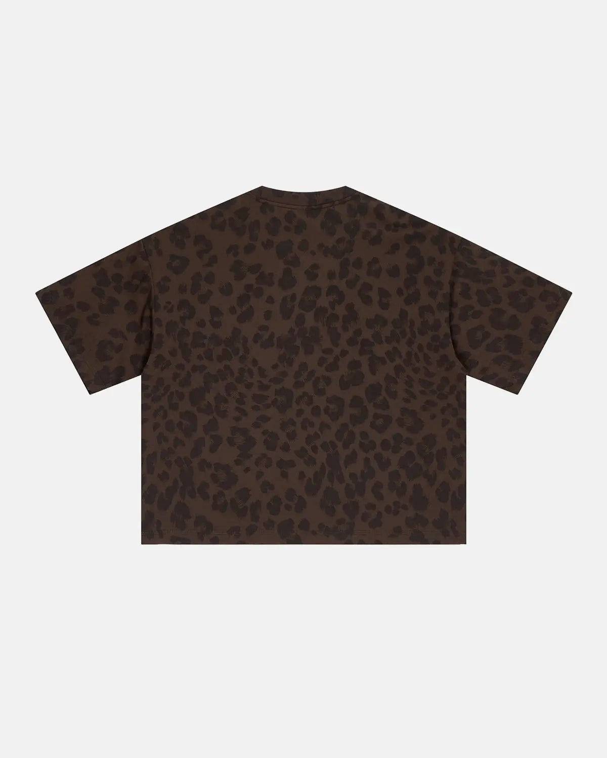 Leopard Print Boxy T-Shirt | Inflation Streetwear
