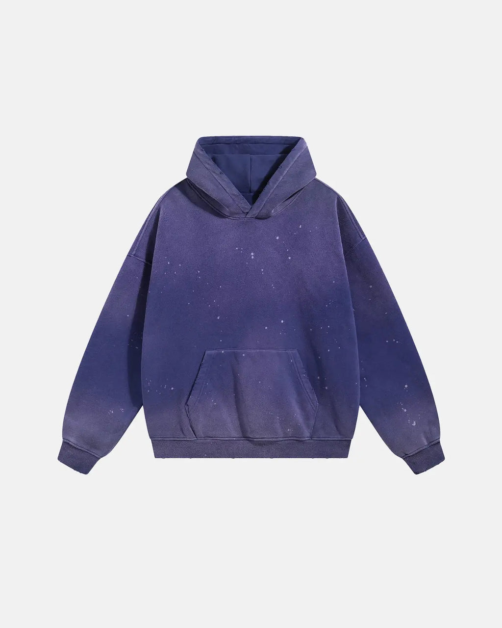 Acid Washed Ripped Fleece Hoodies | Inflation Streetwear