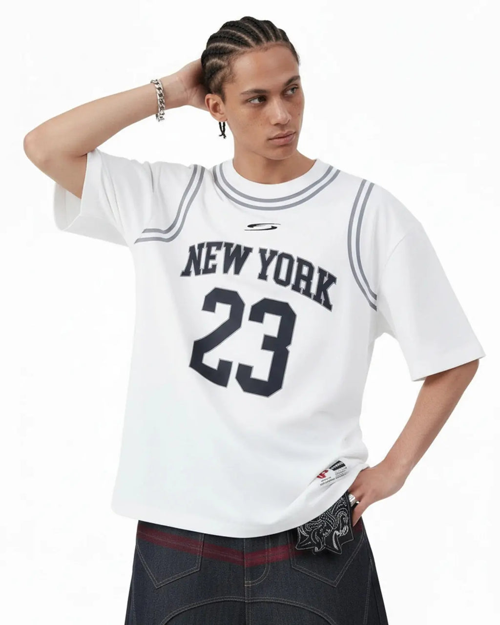 Mock Neck 23 New York Jersey | Inflation Streetwear