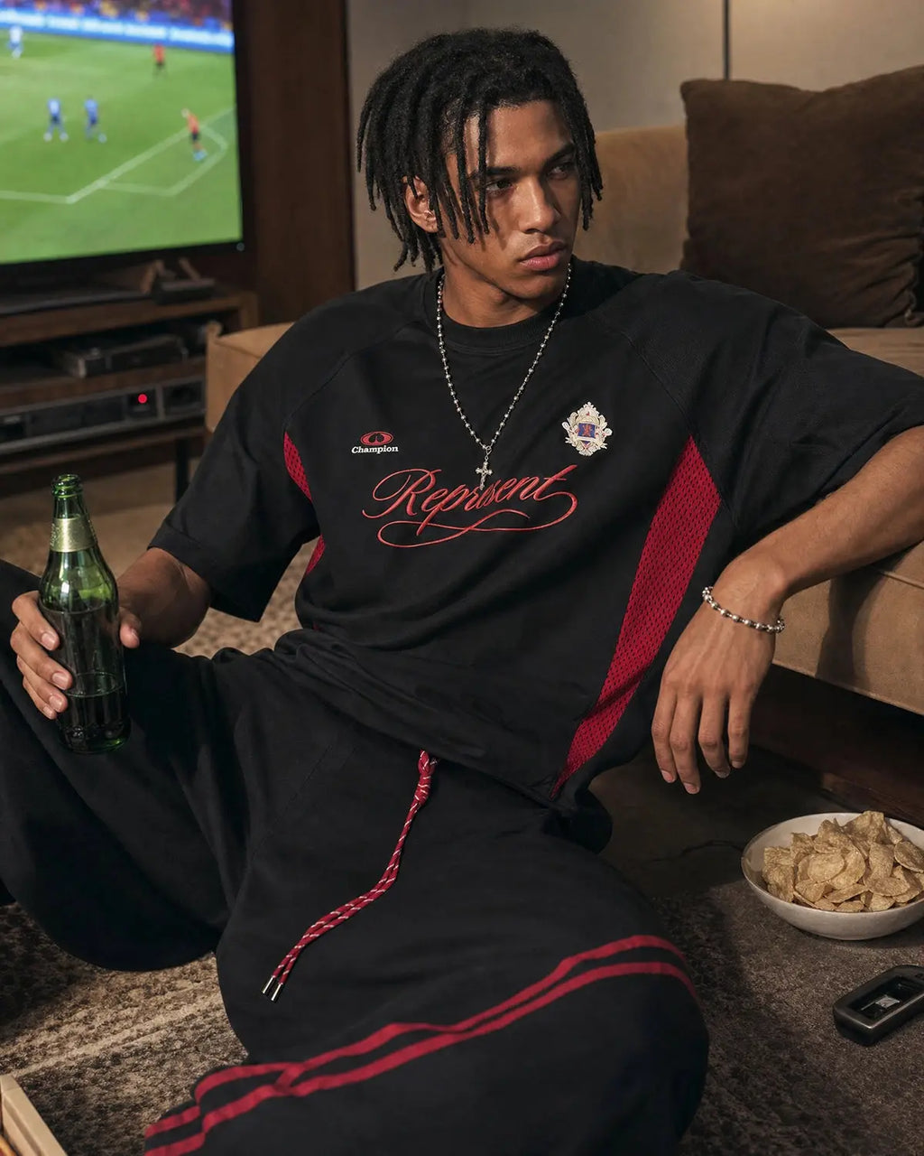Retro Colorblock Football Jersey | Inflation Streetwear