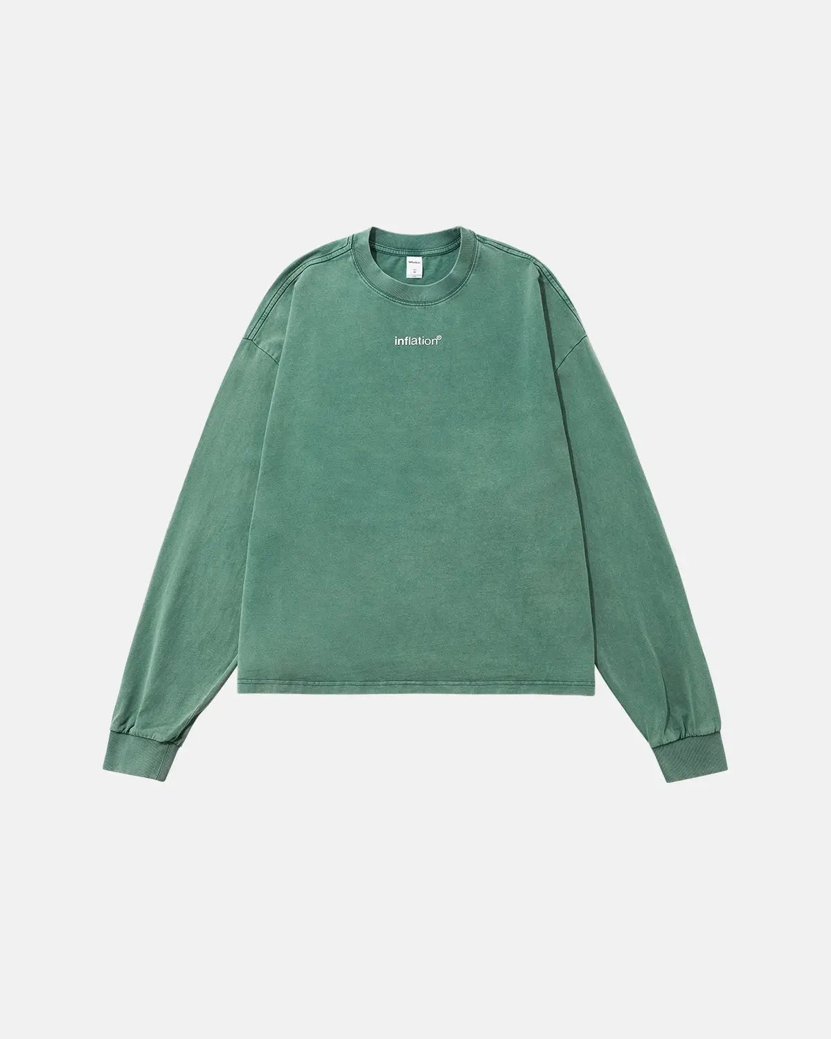 Logo Washed Long Sleeve Tees | Inflation Streetwear