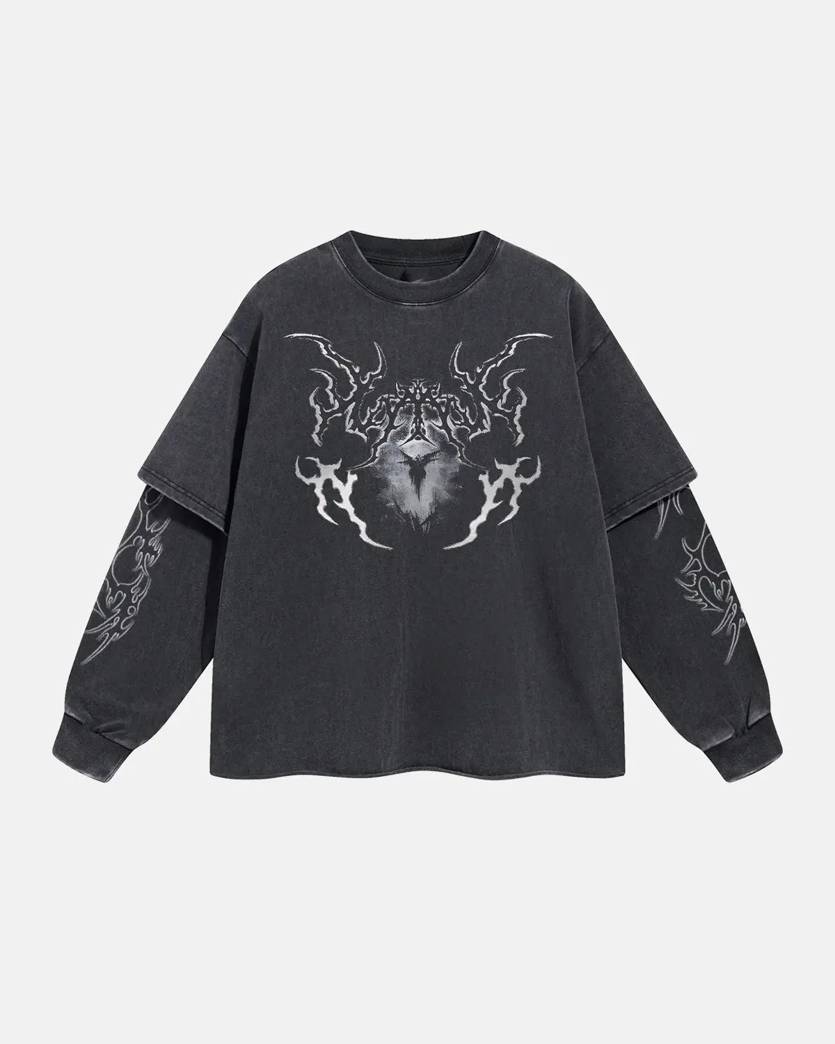 Retro Raw Edge Graphic Tees | Inflation Streetwear