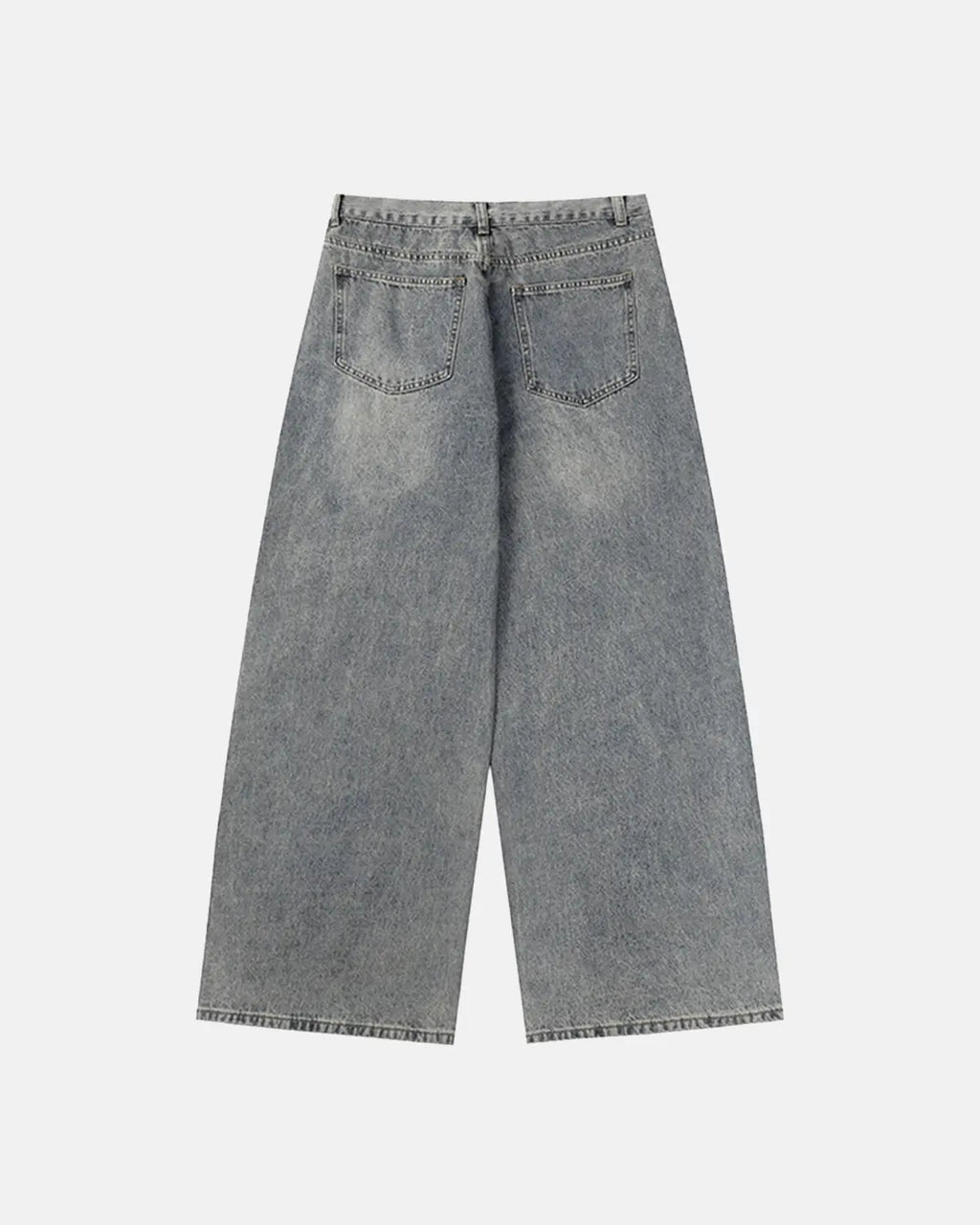 Star Patched Baggy Jeans | Inflation Streetwear
