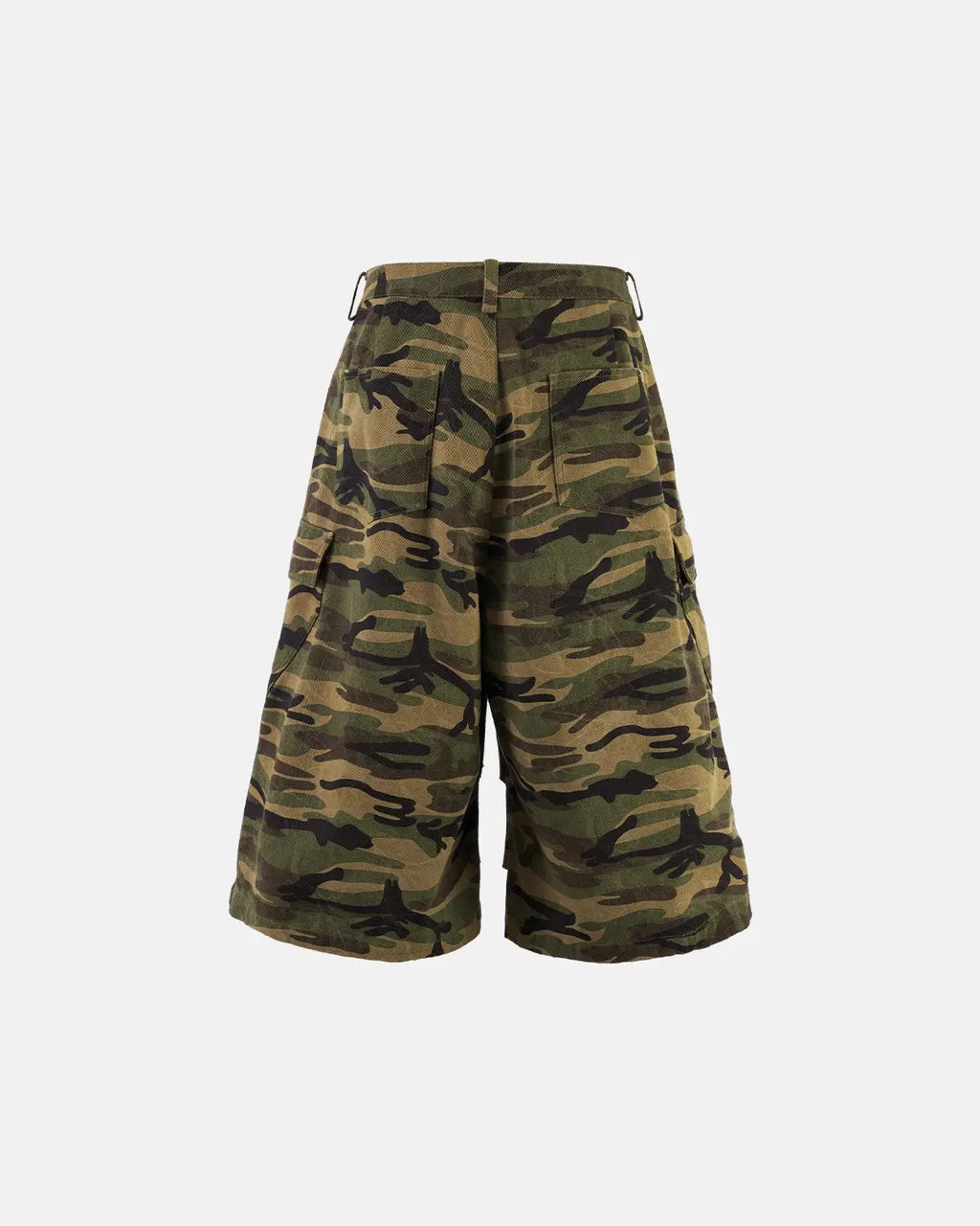 Camo Cargo Baggy Shorts | Inflation Streetwear
