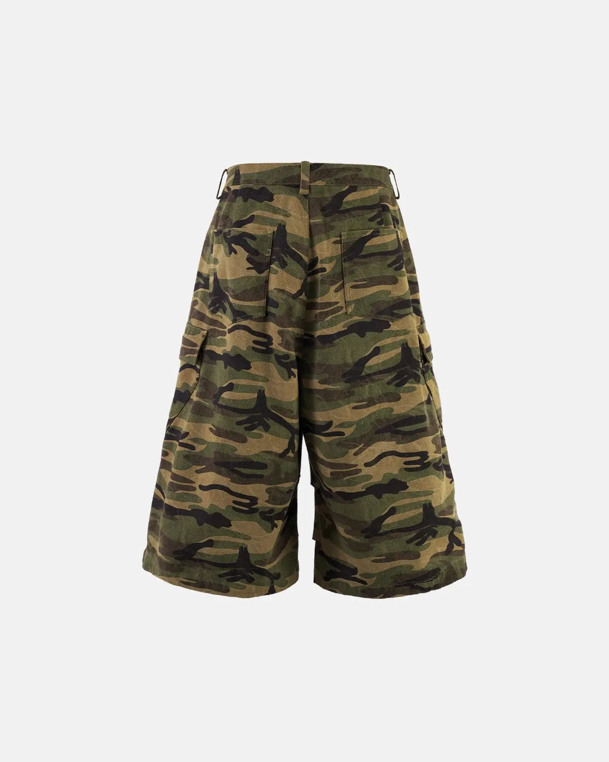 Camo Cargo Baggy Shorts | Inflation Streetwear