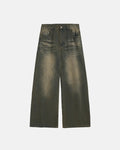 INFLATION Streetwear Washed Loose-fit Denim Pants