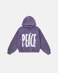 " Peace" Acid Washed Hoodies | Inflation Streetwear