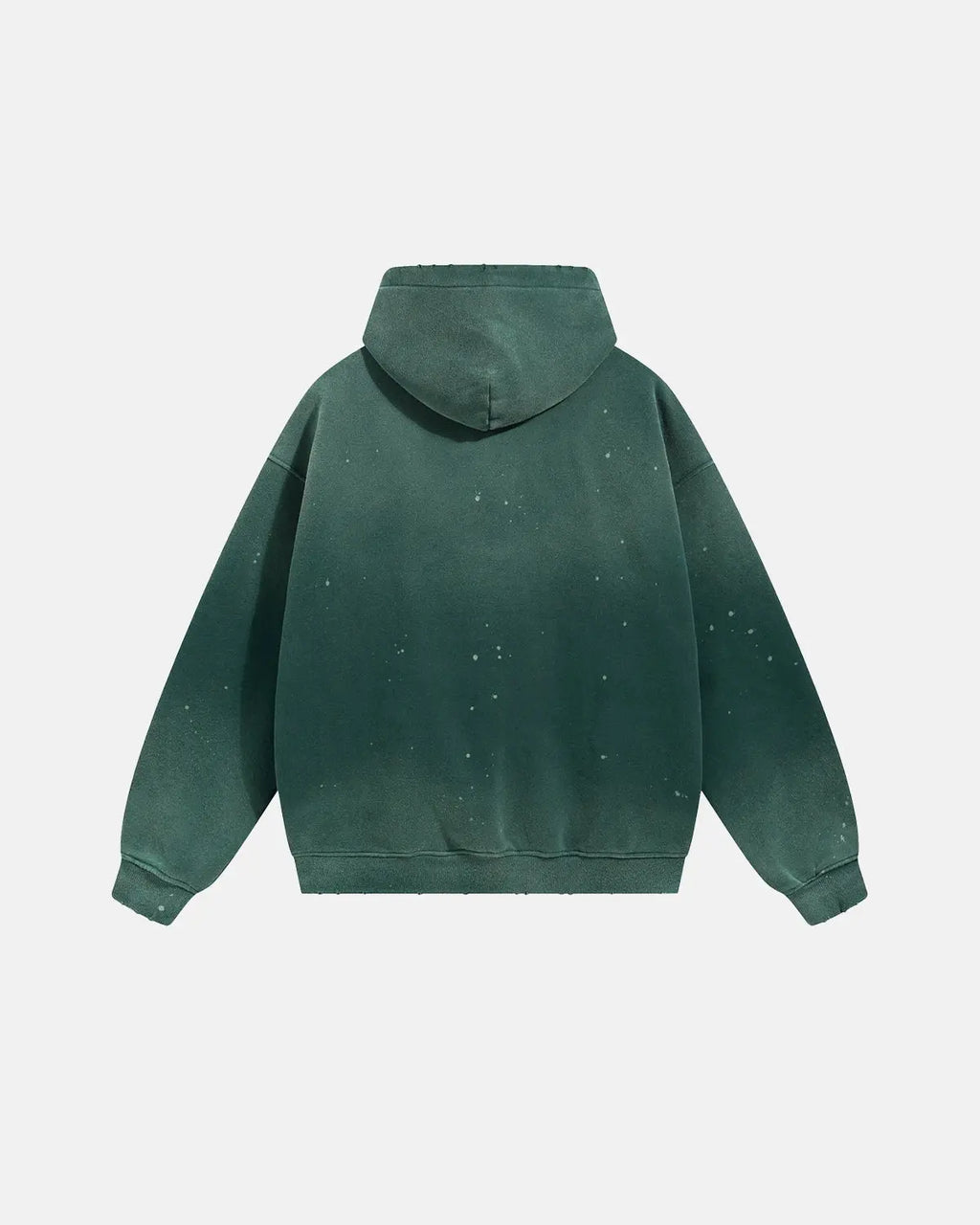Acid Washed Ripped Fleece Hoodies | Inflation Streetwear