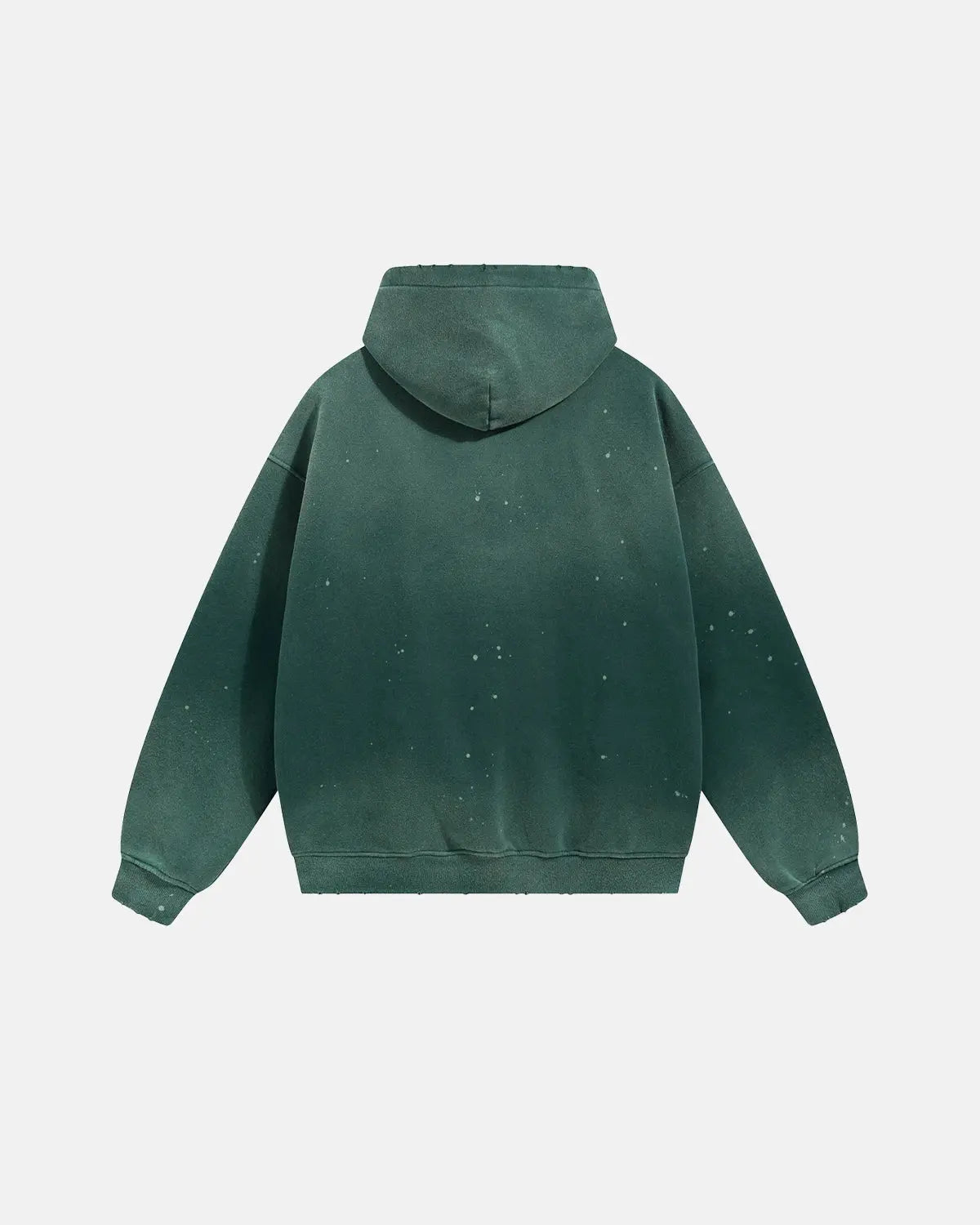 Acid Washed Ripped Fleece Hoodies | Inflation Streetwear