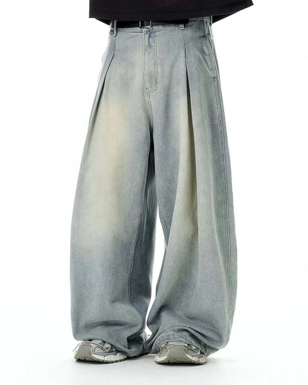 Acid Washed Super Baggy Jeans | Inflation Streetwear