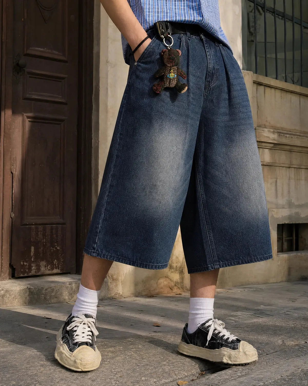 Double Waist Baggy Jorts | Inflation Streetwear