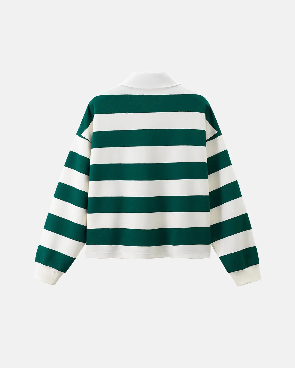 Green Rugby Polo Shirt | Inflation Streetwear