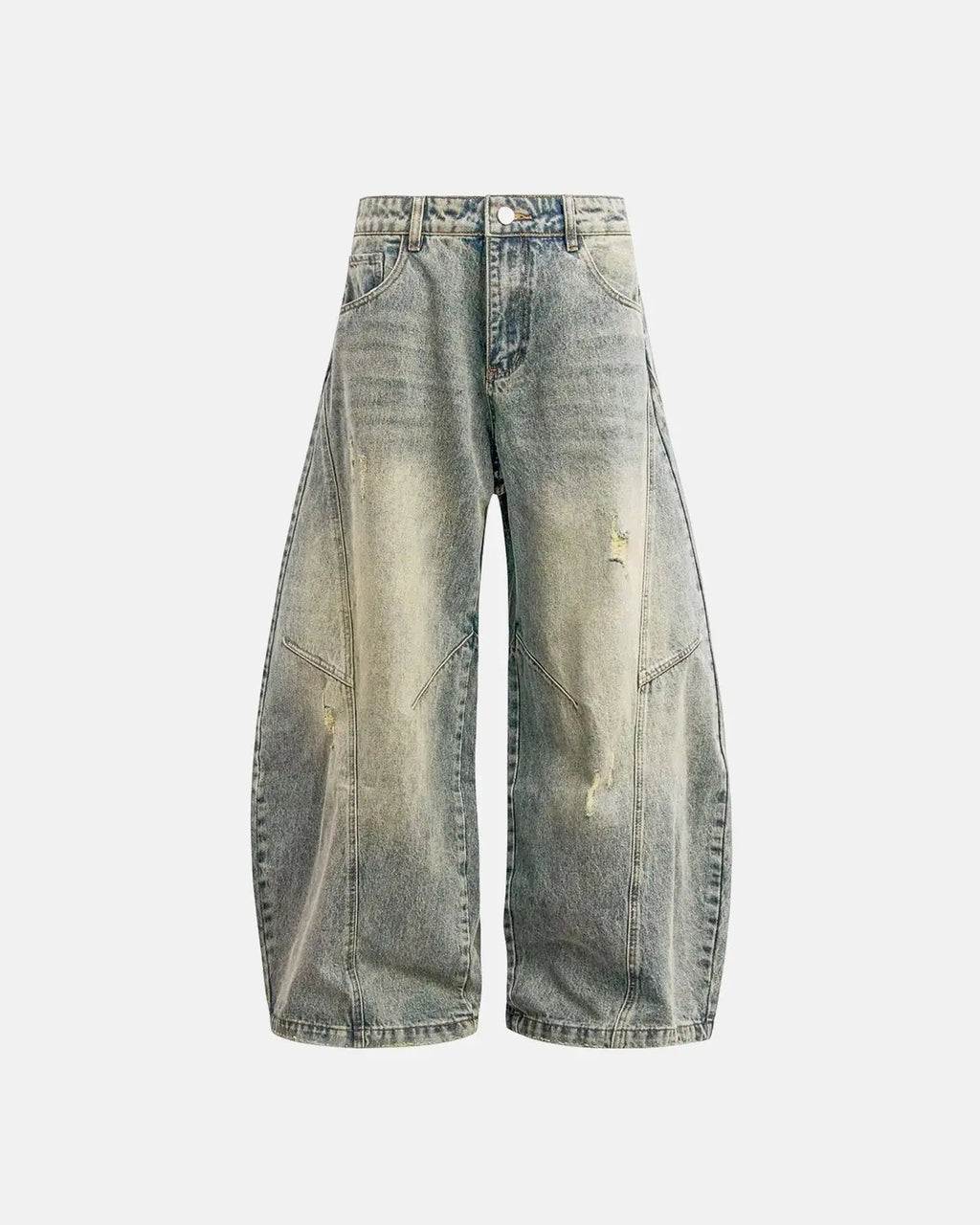 Distressed Ripped Baggy Jeans | Inflation Streetwear
